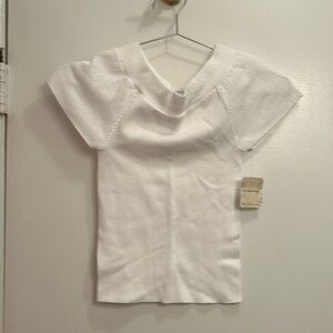 NWT Free People Intimates, White Top, M/L